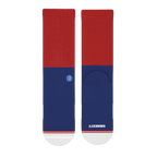 The Fourth | Patriotic Red and Blue Heel Hammock™ Crew Socks - Shinesty