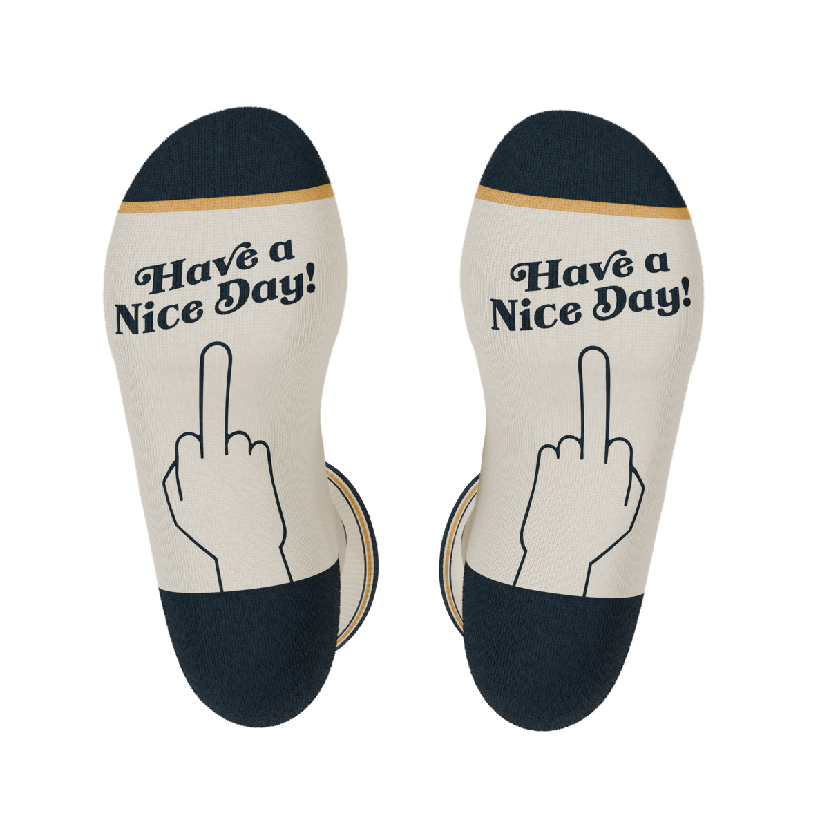 The Friendly Fire | Middle Finger Heel Hammock™ Crew Socks - Shinesty