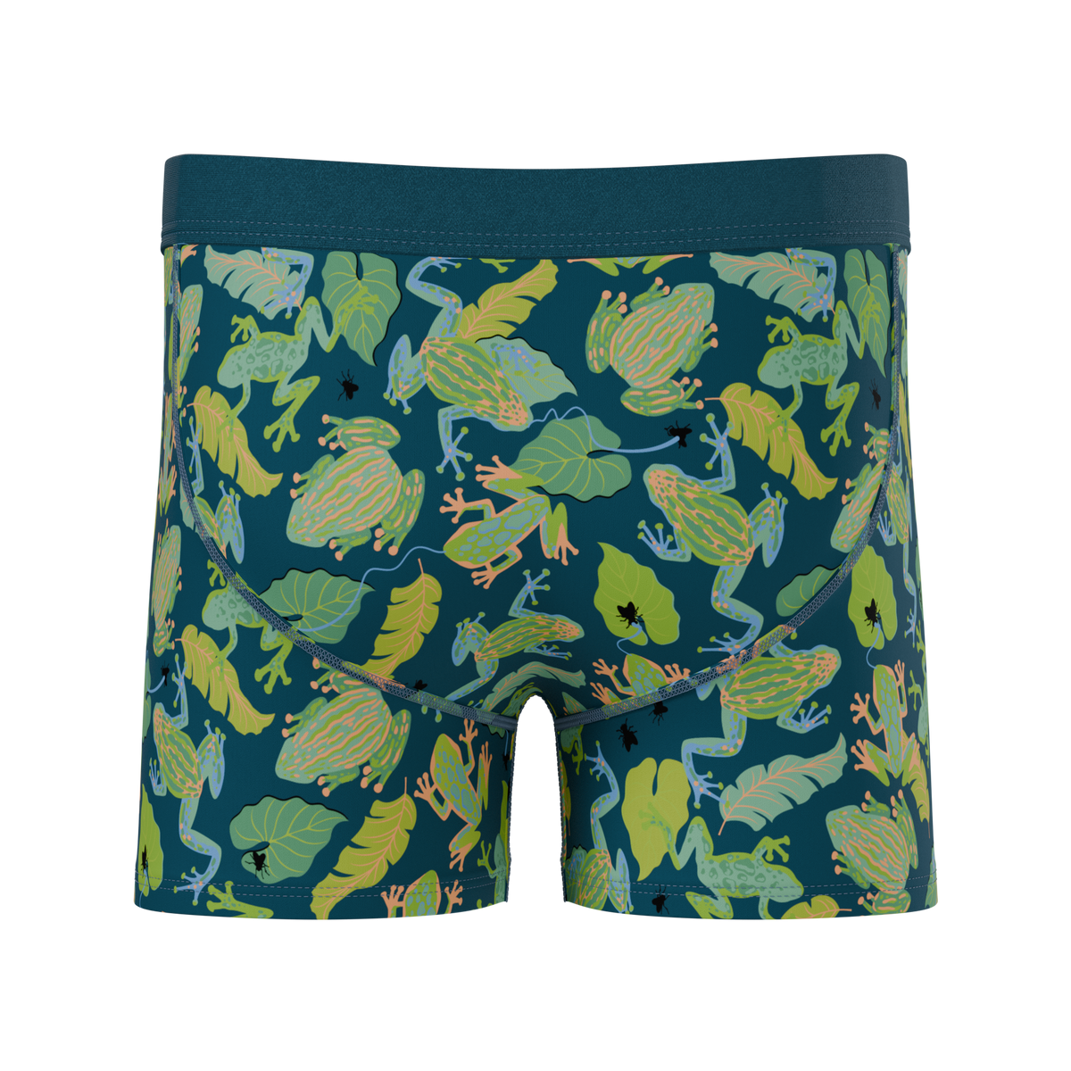 The Frog House | Tropical Frogs Youth Boxer Briefs - Shinesty