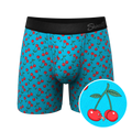 The Fruit Salad | Cherry Ball Hammock® Pouch Underwear With Fly - Shinesty