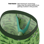 The Full Bush Bush Club | Naughty Landscaping Ball Hammock® Boxer - Long Leg - Shinesty
