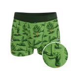 The Full Bush Bush Club | Naughty Landscaping Ball Hammock® Pouch Trunks Underwear - Shinesty