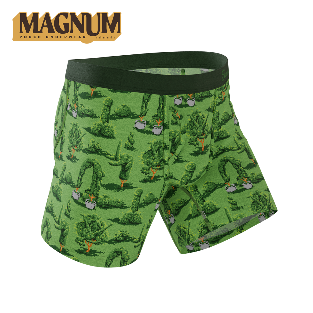 The Full Bush Bush Club | Naughty Landscaping Ball Hammock® Magnum Big Pouch Underwear - Shinesty
