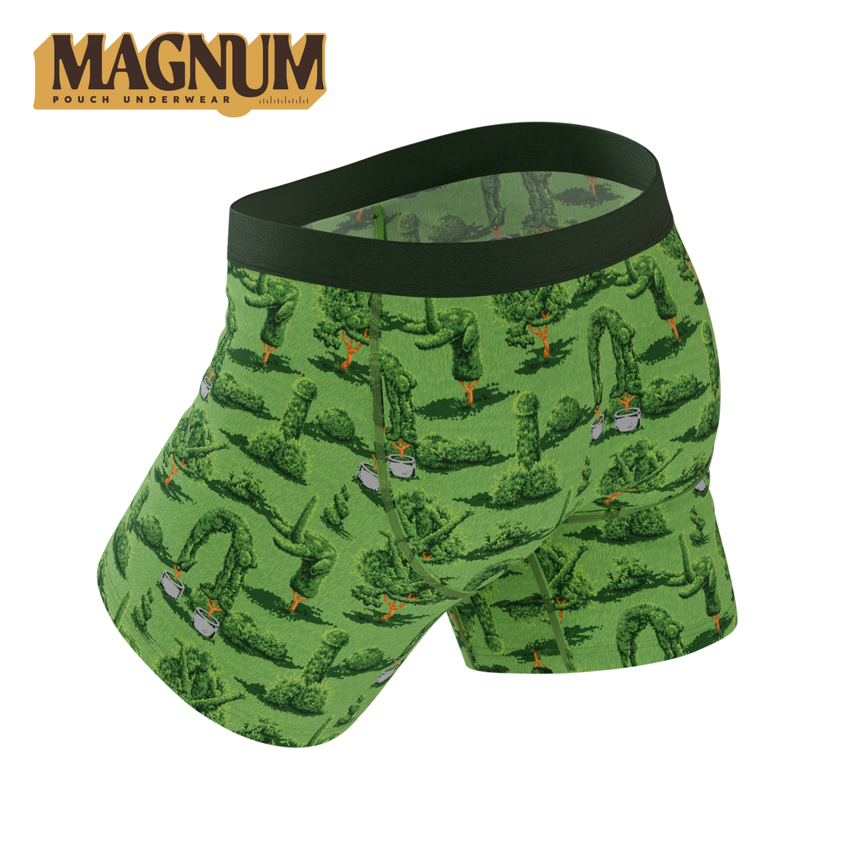 The Full Bush Bush Club | Naughty Landscaping Ball Hammock® Magnum Big Pouch Underwear - Shinesty