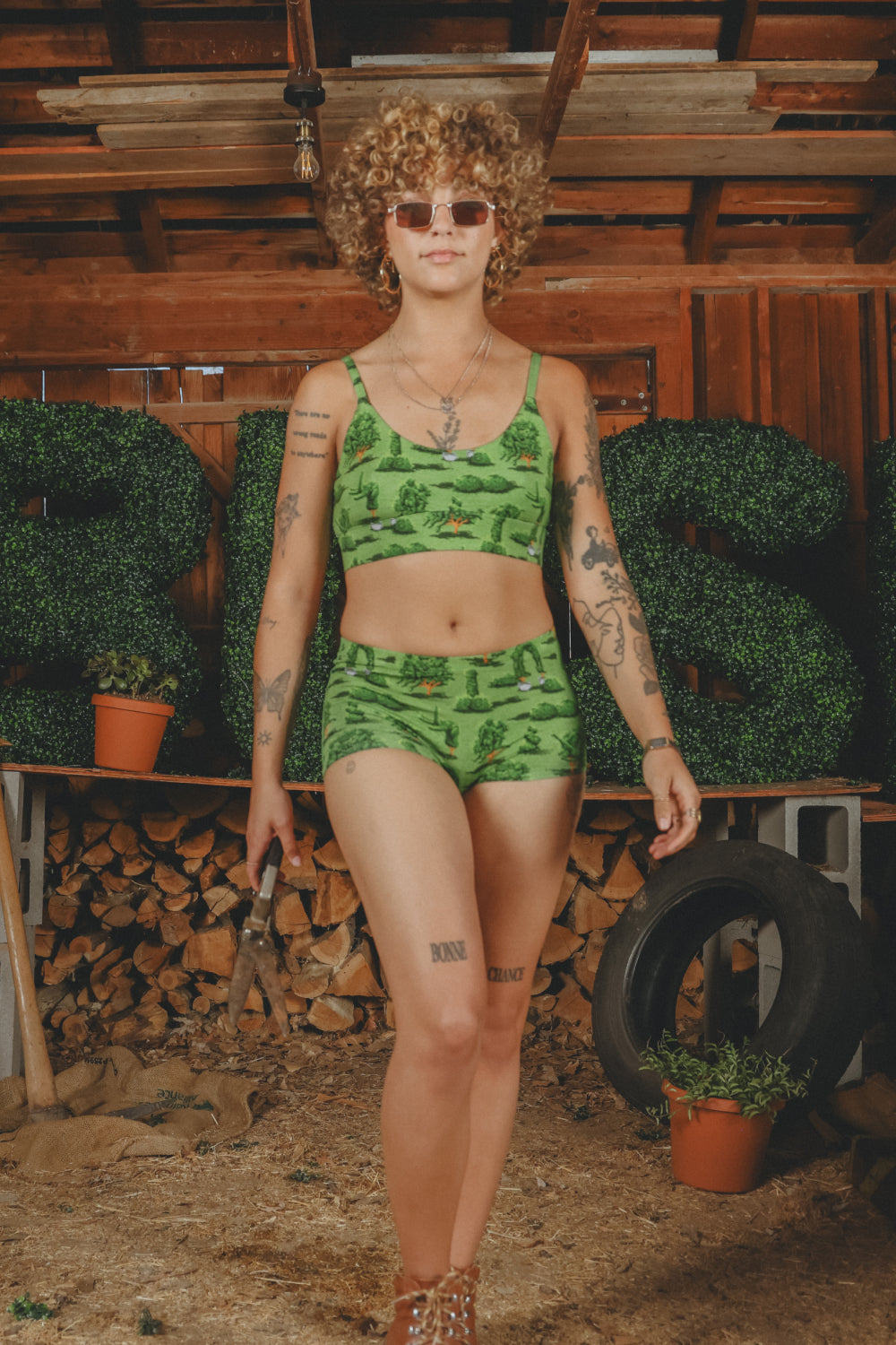 The Full Bush Bush Club | Naughty Landscaping Modal Boyshort Underwear - Shinesty