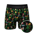 The Garden Of Breedin | Flower Print Ball Hammock® Pouch Underwear - Shinesty