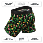 The Garden Of Breedin | Flower Print Ball Hammock® Pouch Underwear - Shinesty