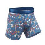 The Gardening Nips | Busty Floral Ball Hammock® Pouch Underwear - Shinesty