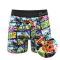 The Gas Pedal | Pop Art Ball Hammock® Pouch Underwear With Fly - Shinesty