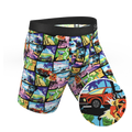 The Gas Pedal | Pop Art Ball Hammock® Boxer - Long Leg - Shinesty