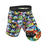 The Gas Pedal | Pop Art Ball Hammock® Boxer - Long Leg - Shinesty