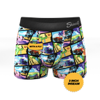 The Gas Pedal | Pop Art Ball Hammock® Pouch Trunks Underwear - Shinesty