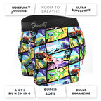 The Gas Pedal | Pop Art Ball Hammock® Pouch Trunks Underwear - Shinesty