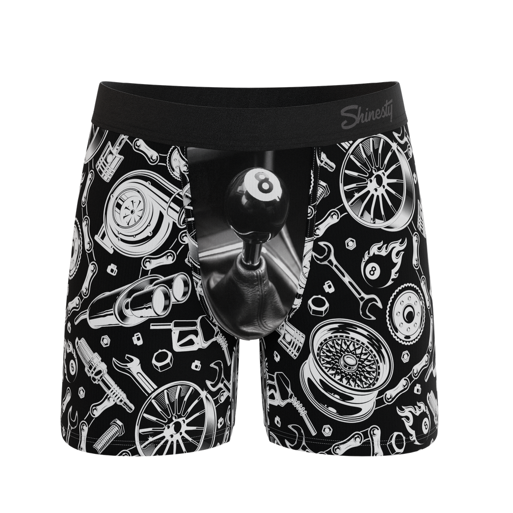 The Gear Head | Stick Shift Ball Hammock® Pouch Underwear - Shinesty