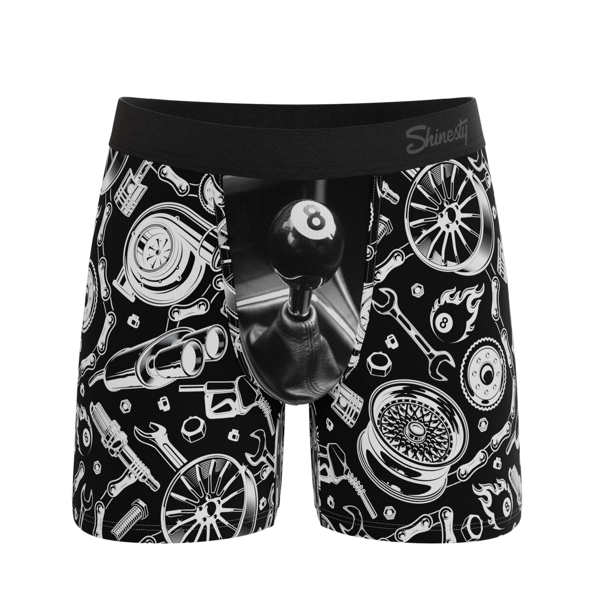 The Gear Head | Stick Shift Ball Hammock® Pouch Underwear - Shinesty