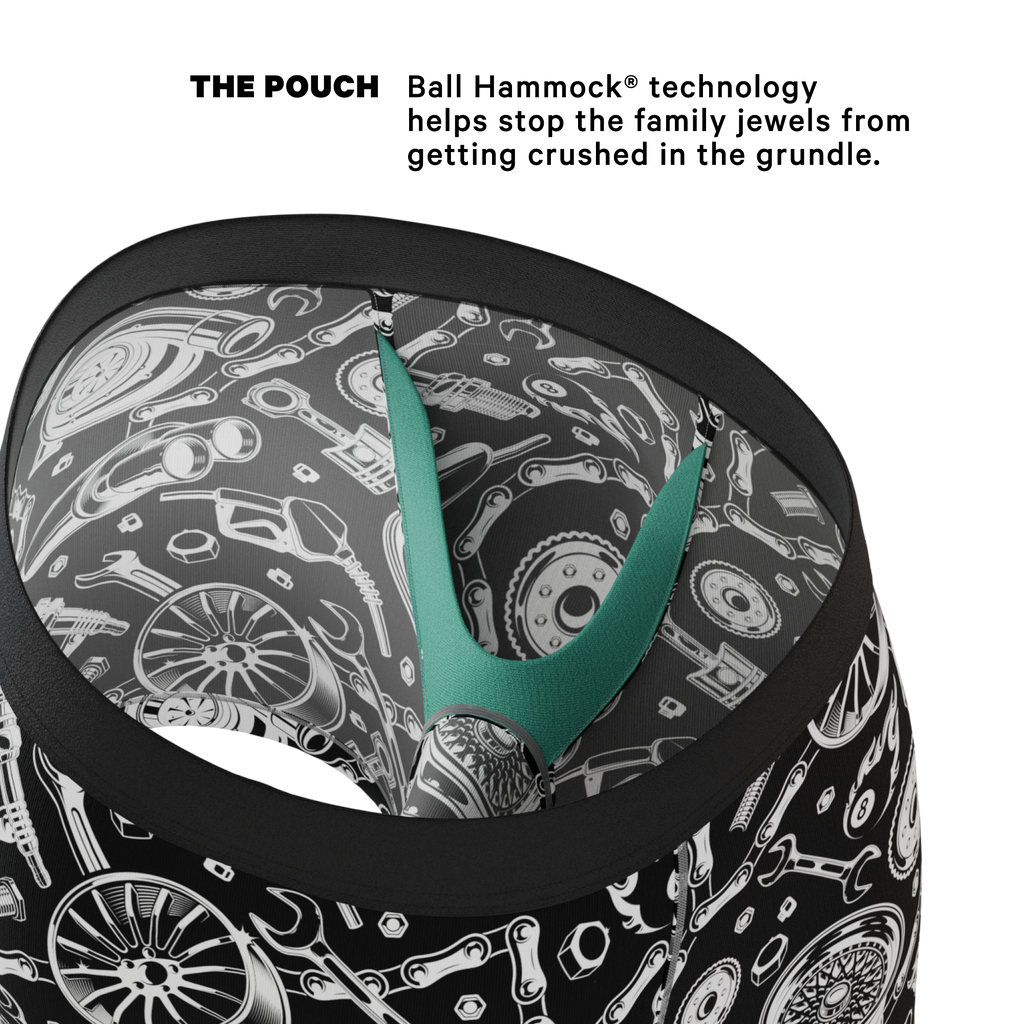 The Gear Head | Stick Shift Ball Hammock® Pouch Underwear - Shinesty
