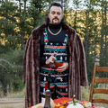 The Classic Caroler | Holiday Fair Isle Pajamaralls® - Shinesty