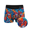 The Get Lei'd | Naughty Tropical Ball Hammock® Pouch Trunks Underwear - Shinesty