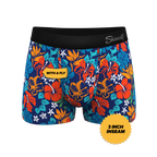 The Get Lei'd | Naughty Tropical Ball Hammock® Pouch Trunks Underwear - Shinesty