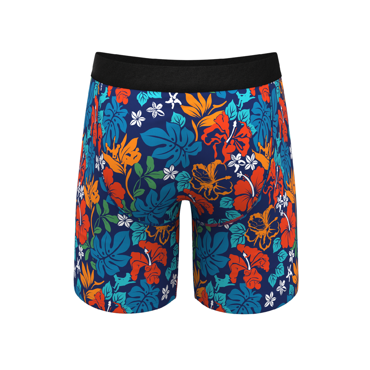 The Get Lei'd | Naughty Tropical Ball Hammock® Boxer - Long Leg - Shinesty