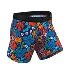 The Get Lei'd | Naughty Tropical Ball Hammock® Pouch Underwear - Shinesty