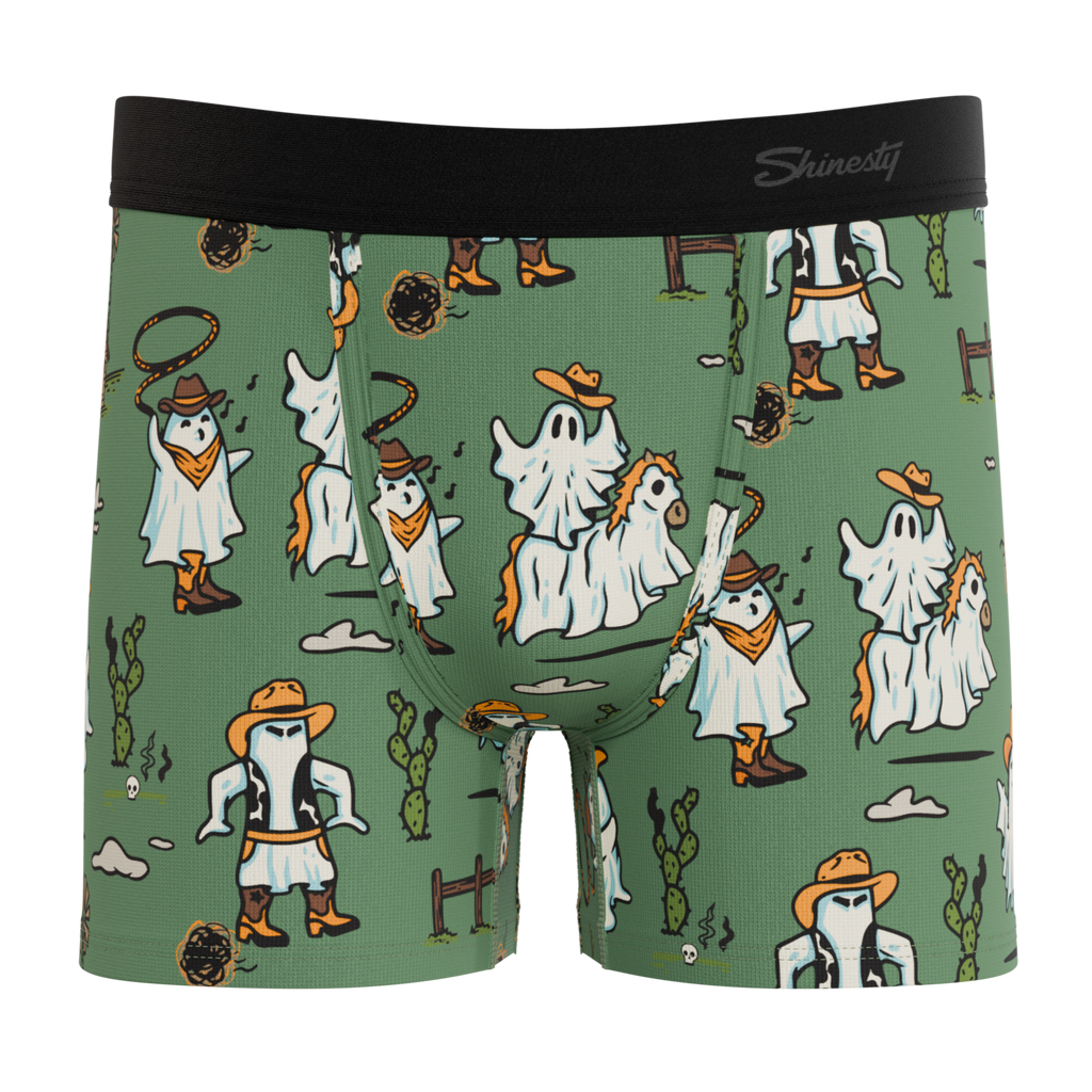 The Ghost Town | Western Ghost Youth Boxer Briefs - Shinesty