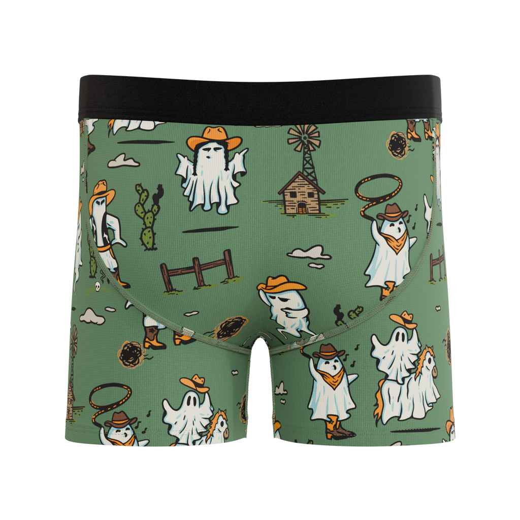 The Ghost Town | Western Ghost Youth Boxer Briefs - Shinesty