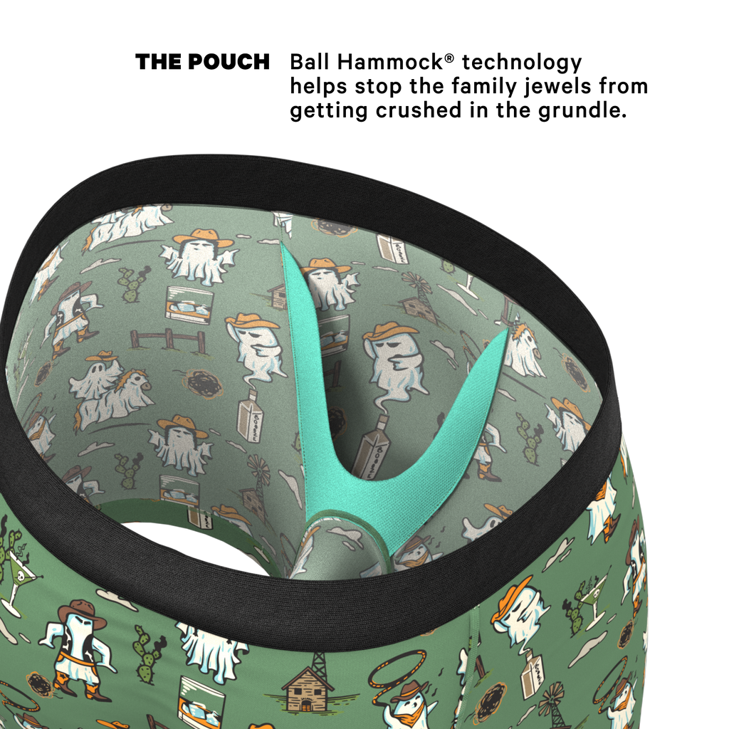 The Ghost Town | Western Ghost Ball Hammock® Pouch Underwear - Shinesty
