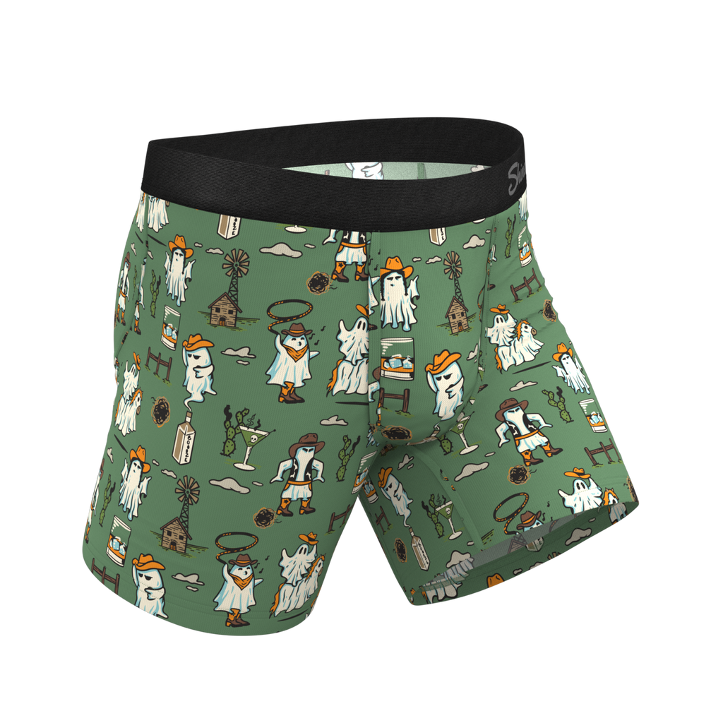 The Ghost Town | Western Ghost Ball Hammock® Pouch Underwear - Shinesty