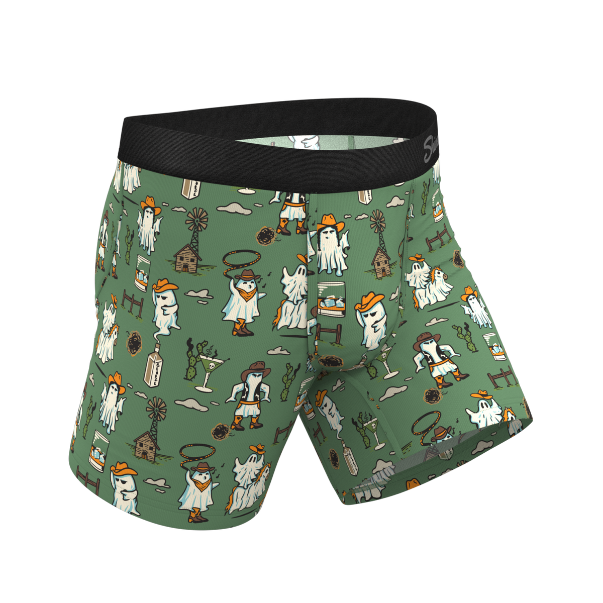 The Ghost Town | Western Ghost Ball Hammock® Pouch Underwear - Shinesty