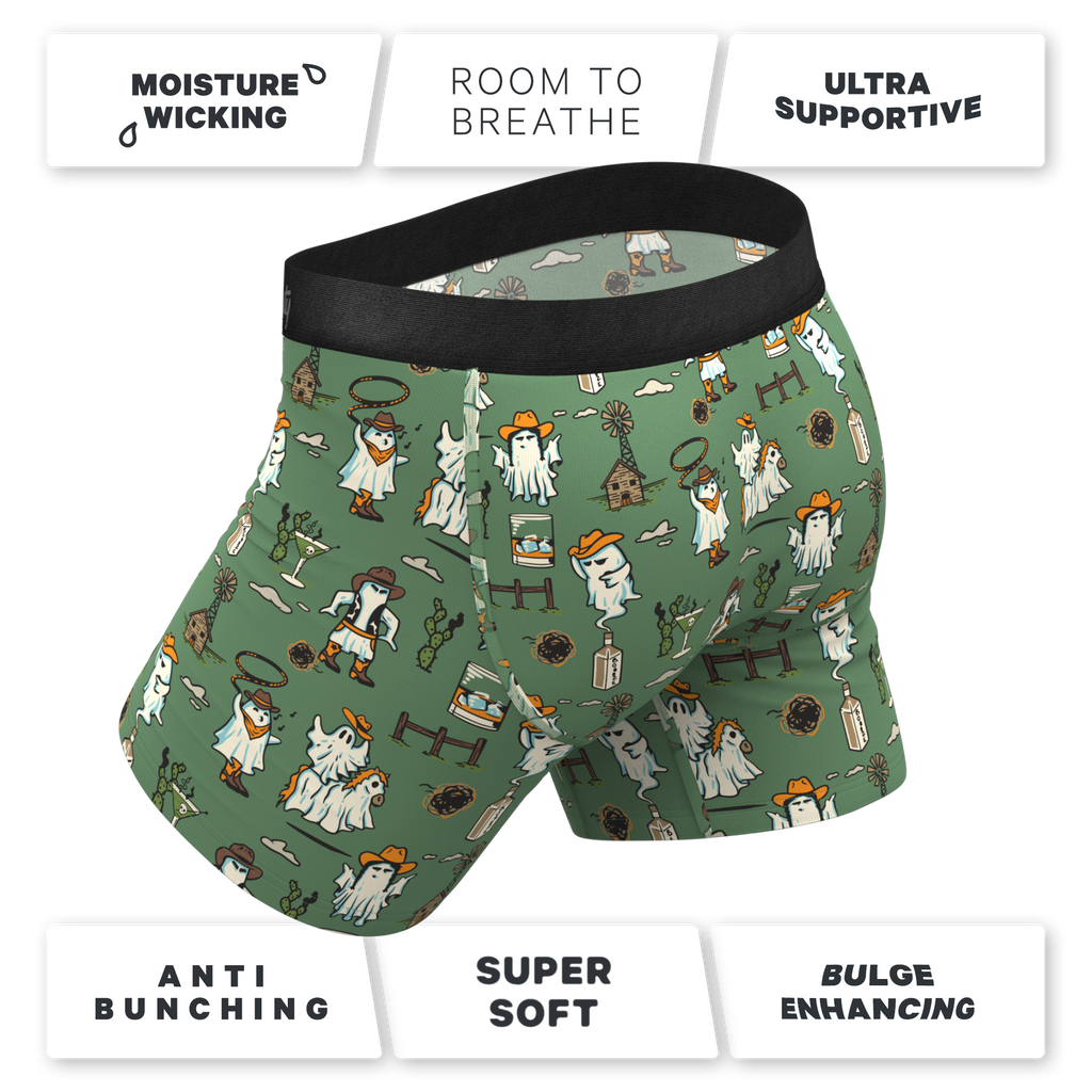 The Ghost Town | Western Ghost Ball Hammock® Pouch Underwear - Shinesty