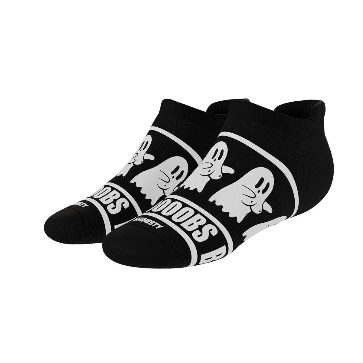 The Ghoul Next Door | Busty Ghost Heel Hammock™ Ankle Socks - Shinesty