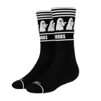The Ghoul Next Door | Busty Ghost Heel Hammock™ Crew Socks - Shinesty