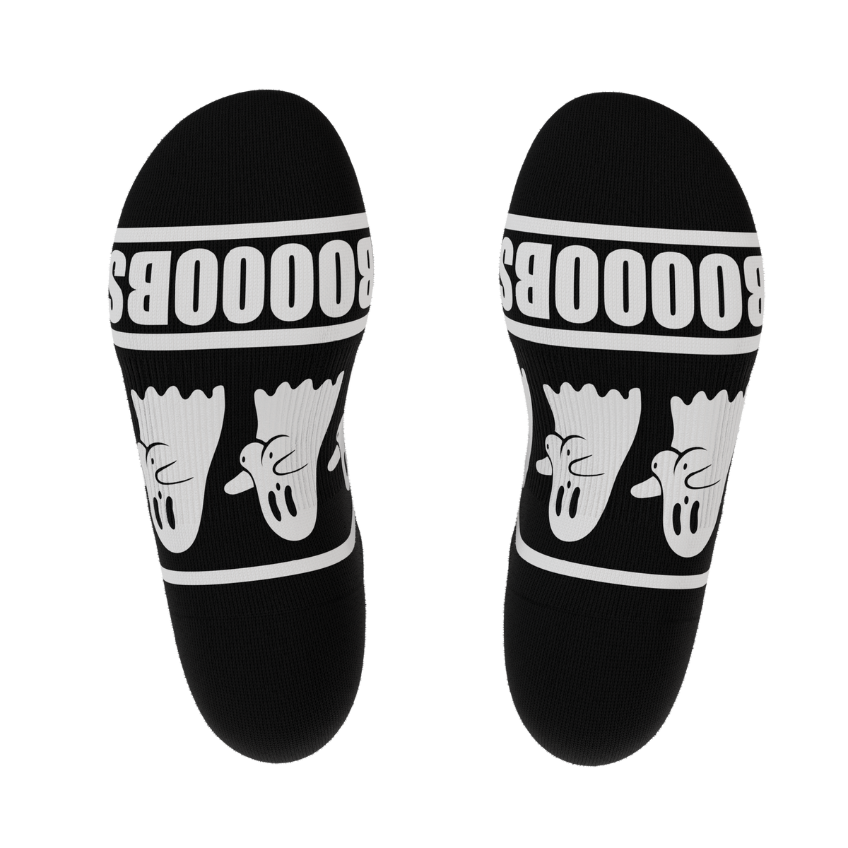 The Ghoul Next Door | Busty Ghost Heel Hammock™ Ankle Socks - Shinesty