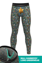 The Giddy Up | Sheriff Badge Ball Hammock® Long Johns - Shinesty
