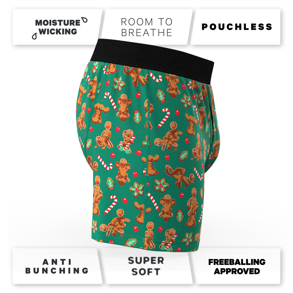 The Ginger Rail | Gingerbread Boxers - Shinesty
