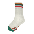 The Ginger Rail | Gingerbread Heel Hammock™ Crew Socks - Shinesty