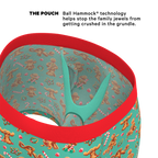 The Ginger Rail | Gingerbread Ball Hammock® Pouch Underwear With Fly - Shinesty