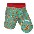 The Ginger Rail | Gingerbread Ball Hammock® Boxer - Long Leg - Shinesty