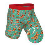 The Ginger Rail | Gingerbread Ball Hammock® Boxer - Long Leg - Shinesty