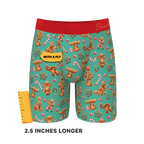 The Ginger Rail | Gingerbread Ball Hammock® Boxer - Long Leg - Shinesty