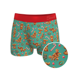 The Ginger Rail | Gingerbread Ball Hammock® Pouch Trunks Underwear - Shinesty