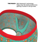 The Ginger Rail | Gingerbread Ball Hammock® Pouch Trunks Underwear - Shinesty