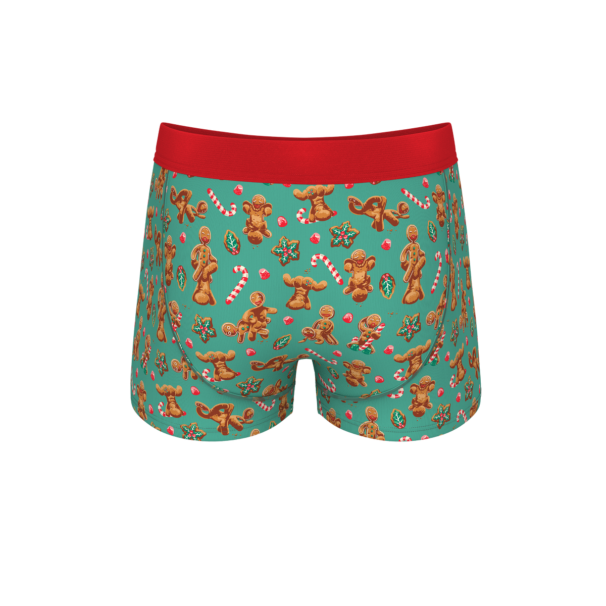The Ginger Rail | Gingerbread Ball Hammock® Pouch Trunks Underwear - Shinesty