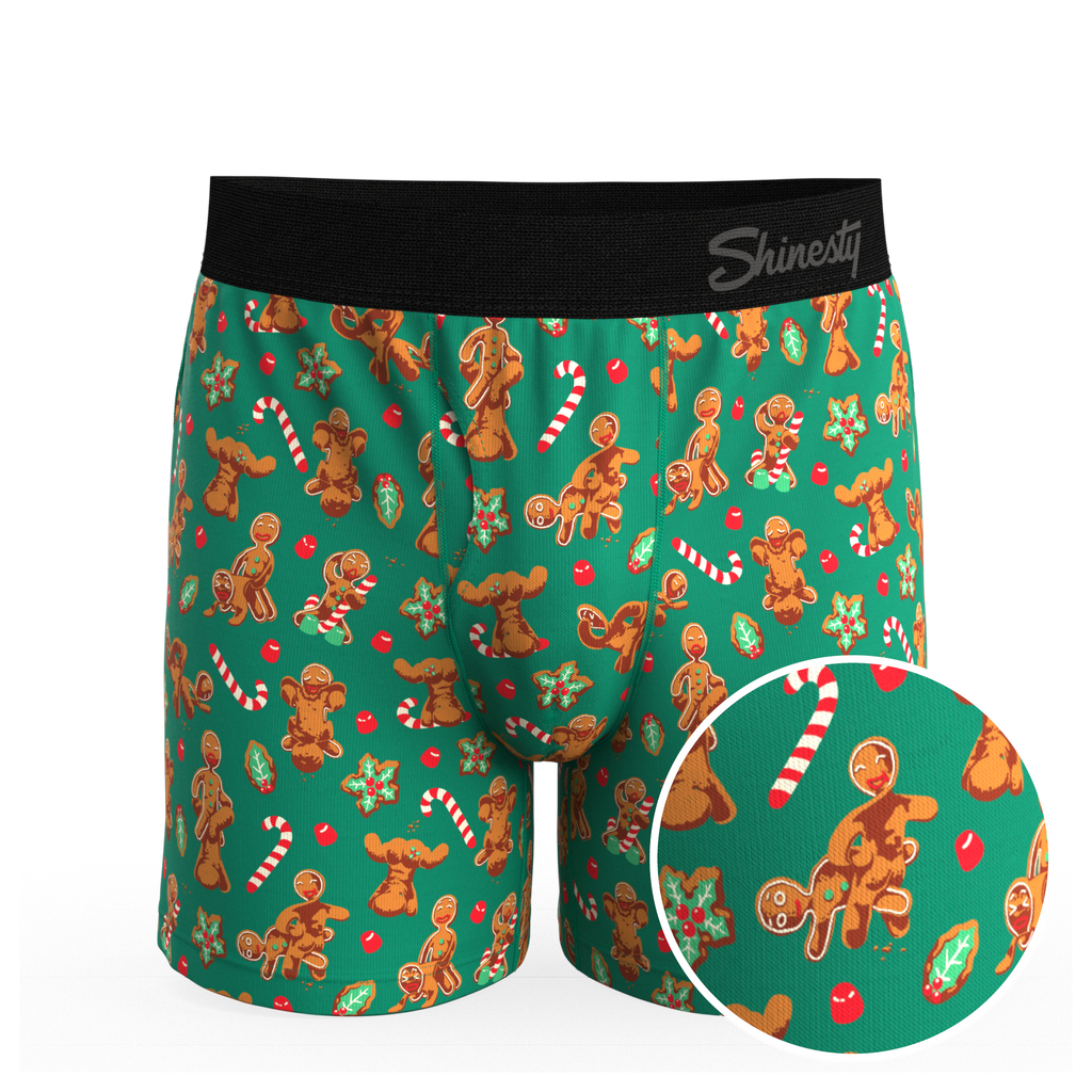 The Ginger Rail | Gingerbread Boxers - Shinesty