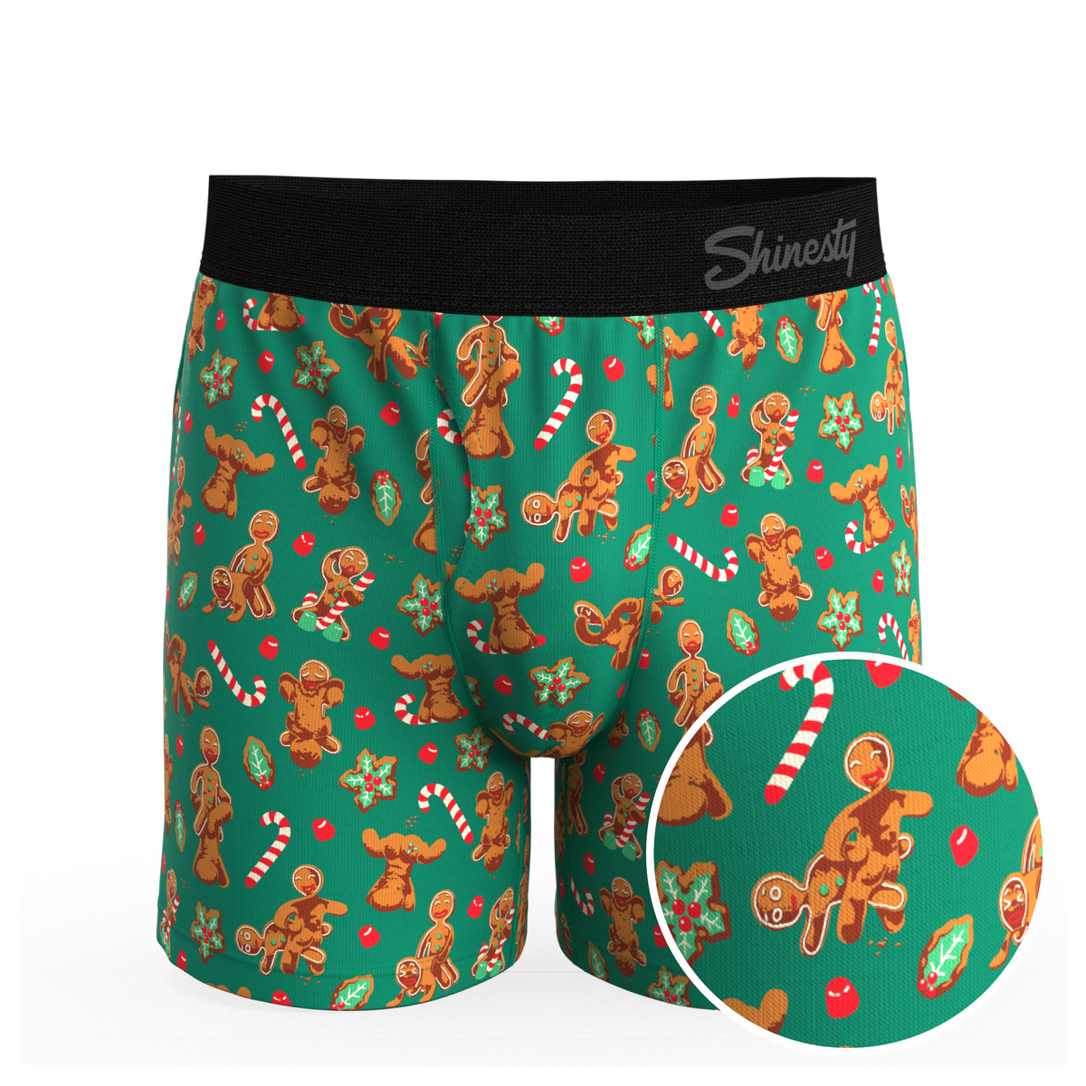 The Ginger Rail | Gingerbread Boxers - Shinesty
