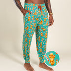 The Ginger Rail | Gingerbread SleepDeep™ Men’s Pajama Joggers - Shinesty
