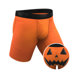 The Good Gourd | Jack O Lantern Ball Hammock® Boxer - Long Leg - Shinesty