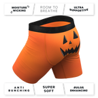 The Good Gourd | Jack O Lantern Ball Hammock® Boxer - Long Leg - Shinesty