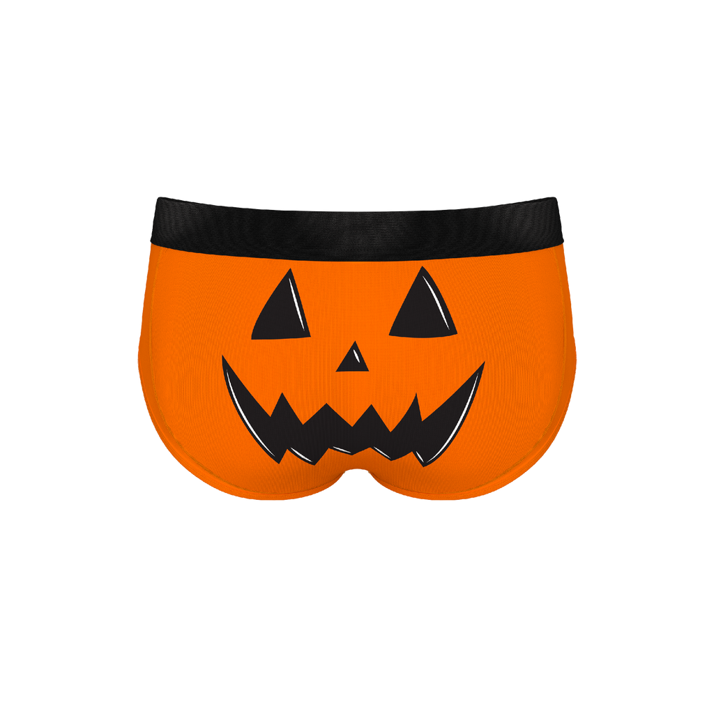The Good Gourd | Jack O Lantern Ball Hammock® Pouch Underwear Briefs - Shinesty